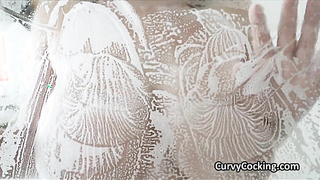 POV ride by Latina teen with 32H boobies