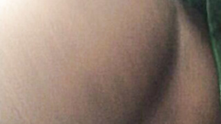 Big Booty Black Girl Showing Asshole