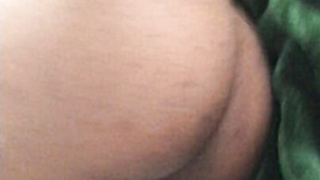 Big Booty Black Girl Showing Asshole