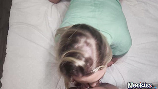 Little Blonde Teen Creampie by Hung Dude