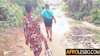 African village thot licked by lesbians