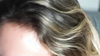 Beautiful Blonde Sucking BBC