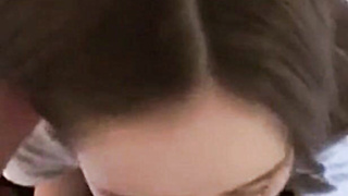 Beautiful Teen Deepthroat Blowjob