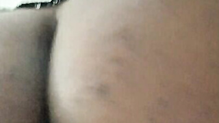 Busty Ebony Slut Showing Off