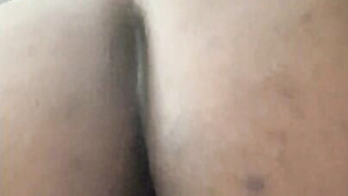 Busty Ebony Slut Showing Off