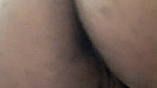 Busty Ebony Slut Showing Off