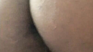 Busty Ebony Slut Showing Off