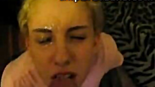 Blonde teen cumshot compilation