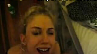 Blonde teen cumshot compilation