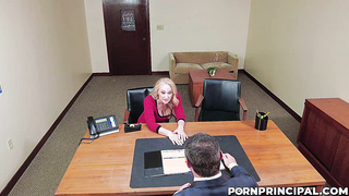 Wendy takes principals dick like a champ