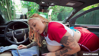College girl squeaky clean ride