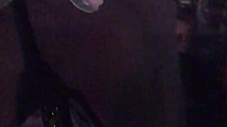 Fun Black Girl At Outdoor Party