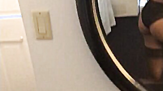 Sexy Ebony In A Hotel