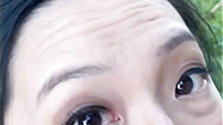 Asian Whore Outdoor Blowjob