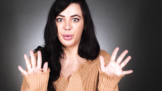 Naughty MILF pornstar fucks herself