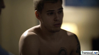 Busty Trans stepmom gives her stepson bed pleasure