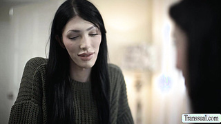 Anna de Ville lets stepmom teach her how to sex