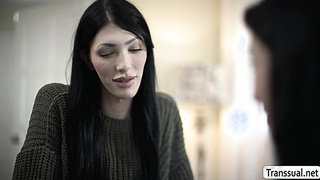 Sexy Anna de Ville lets stepmom teach her how to sex