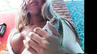 Shemale Blows And Shoots Ropes