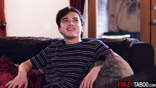 Naughty guy banged friends stepsister