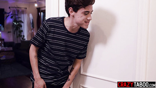 Naughty guy banged friends stepsister