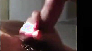 Blonde teen sucks cock and gets cum in mouth