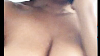 Cute Brown Whore With Big Boobs Dancing