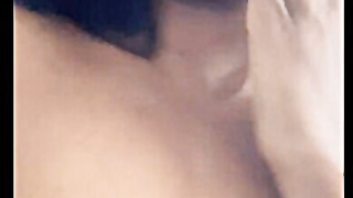 Cute Brown Whore With Big Boobs Dancing