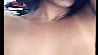 Cute Brown Whore With Big Boobs Dancing