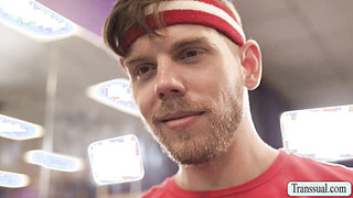 Lucky instructor fucks both his dancers on stage