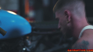 Jack Bailey gets trained by Colt Spences big dick