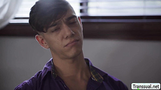 Shemale fucks her friend infront of her fiancee