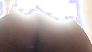 Black Slut Jiggles Booty