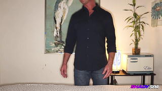 Fit older Cougar Handjob and Blowjob Massage