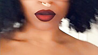 Dominican Hooker Shakes Titties