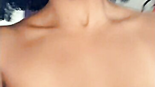 Dominican Hooker Shakes Titties