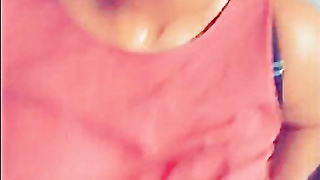 Dominican OF Model Shakes Boobs