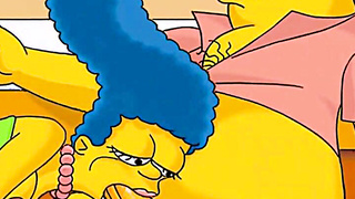 MILF Marge Simpson cheating
