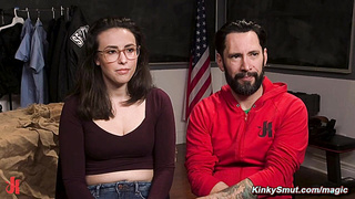 Dirty cop binds and anal fucks evidence clerk