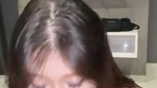 Beautiful Asian Sloppy Blowjob