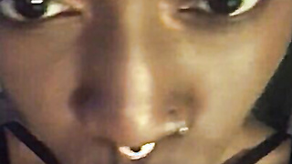 Black OF Model Jiggles Tushy