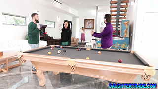 Teens try out their first sexual interaction