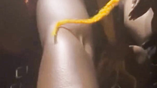 BBC Fucks Ebony Slut in Public