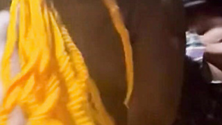 BBC Fucks Ebony Slut in Public