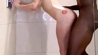 BBC Fucks Horny Wife in Shower