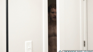 Asher fuck by stepdad while Dylan is looking