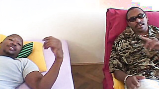 Sexy Whore Sabrina Fucks Crew of BBCs