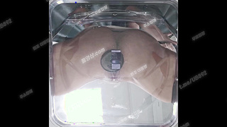 4231 아람 비공개 usb 자료 투명의자 밑에서 보는 딜도자위 텔레 UB892