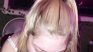 Teen Slut Sucks Her First BBC