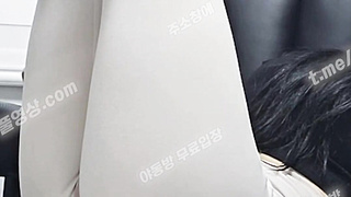 4241 아람 비공개 usb 자료 레깅스에 구멍뚫고 딜도 자위 텔레 UB892